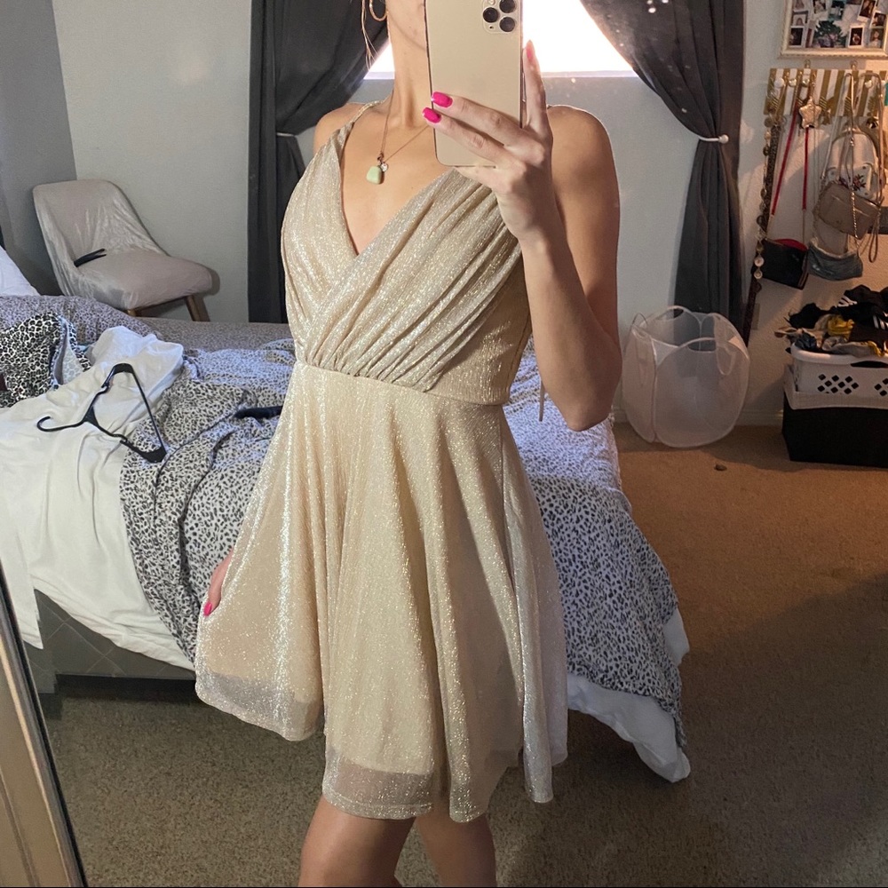Gold Dress